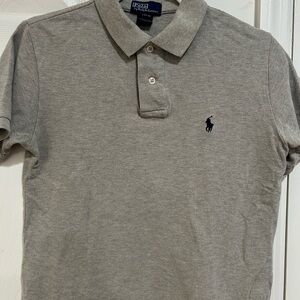 Polo by Ralph Lauren Gray Polo Shirt for kids size 14-16